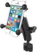 RAM Mount X-Grip Phone Holder | 3/8" - 5/8" Mini Rail Base with Arm