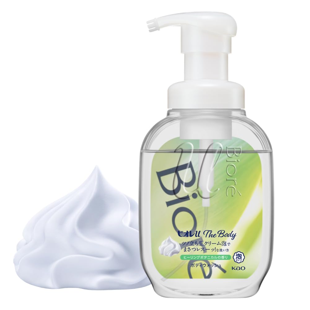 Biore U The Body Foaming Body Soap – Healing Botanical – 18.9 fl oz