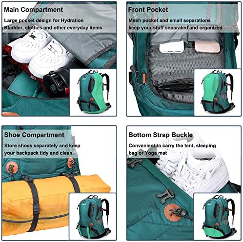 G4Free 50L Hiking Backpack | Waterproof Mountaineering Travel Rucksack
