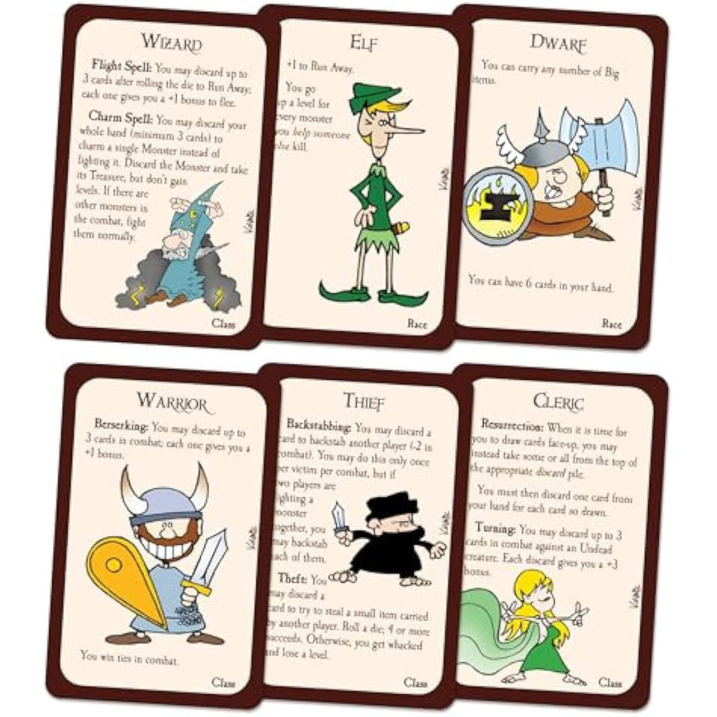 Steve Jackson Games Munchkin Deluxe Strategy Card Game – 3-6 Players
