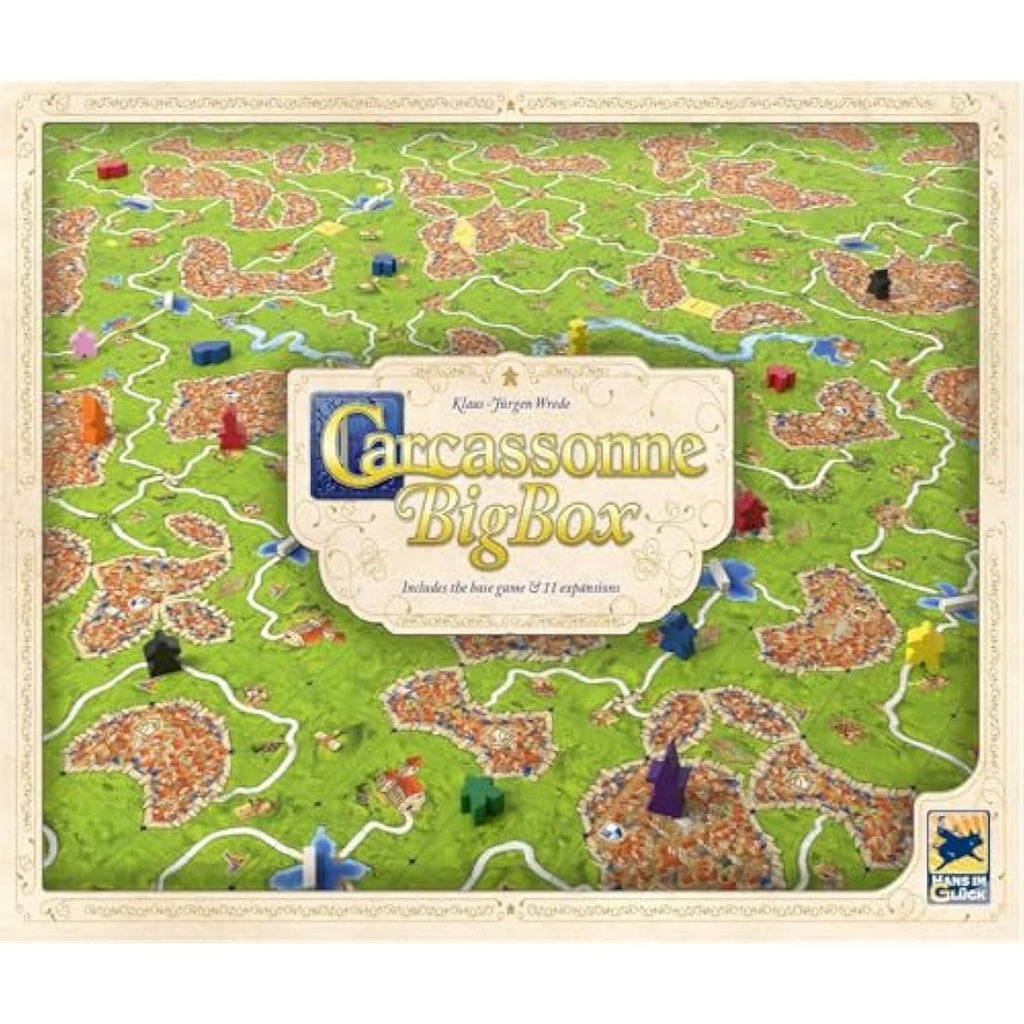 Z-Man Games Carcassonne Big Box 2022 - Strategy Board Game Starter Set