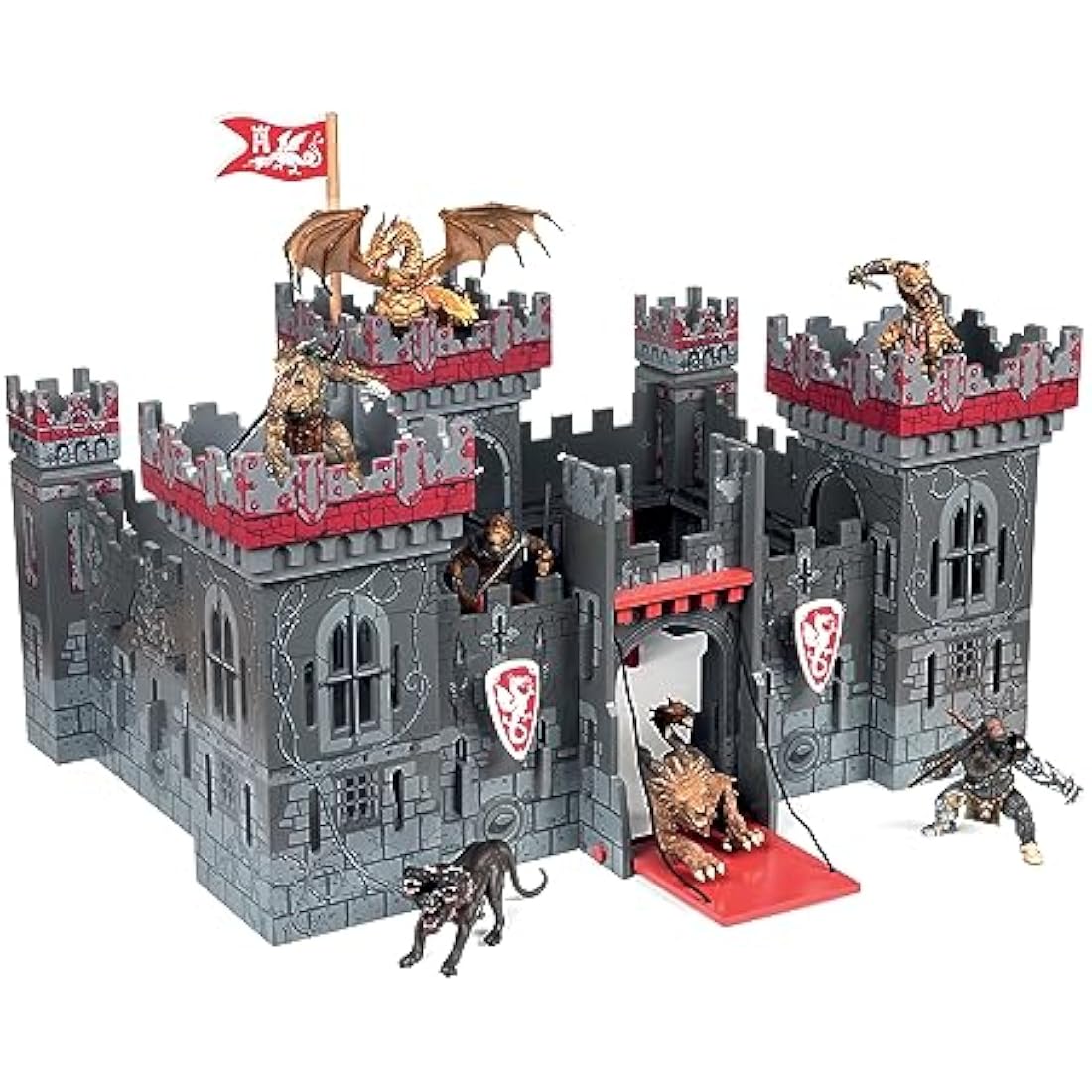 Papo The Mutant's Castle – Medieval Fantasy Toy Playset for Kids