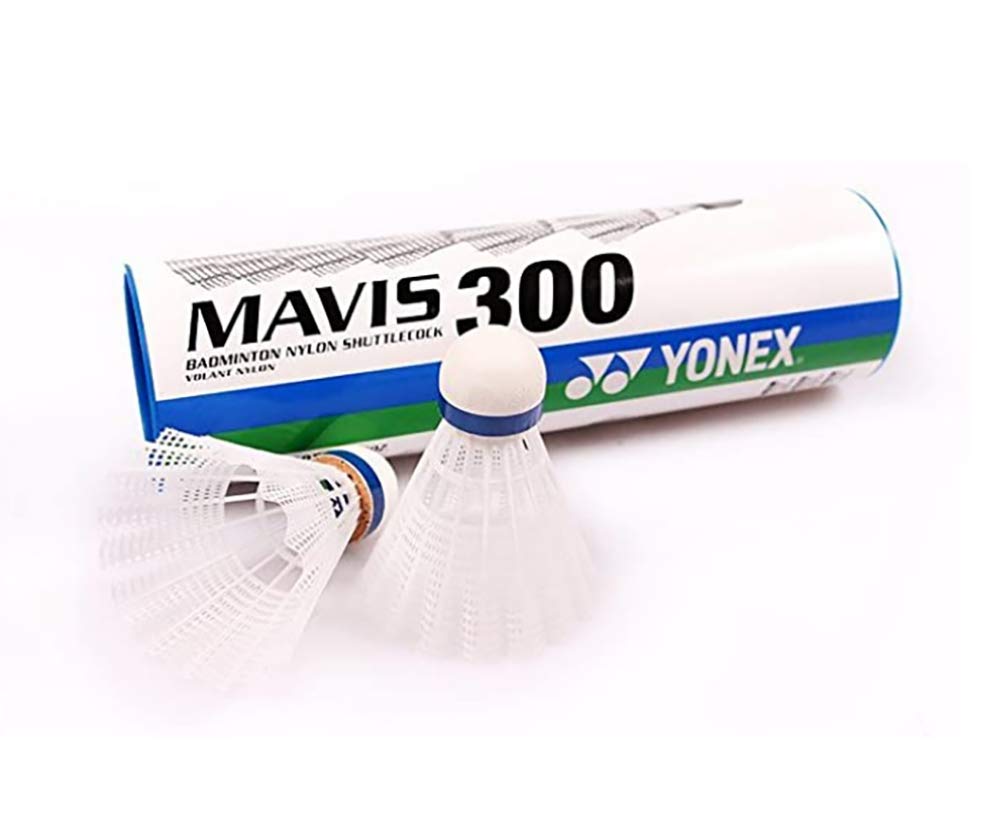 Yonex Mavis 300 Nylon Shuttlecock – Medium Speed Durable Badminton Gear