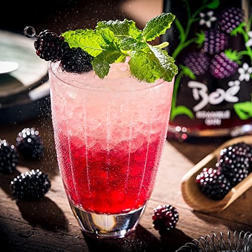 Boë Bramble Flavoured Scottish Gin – Premium Berry Gin, 70cl, 41.5% ABV