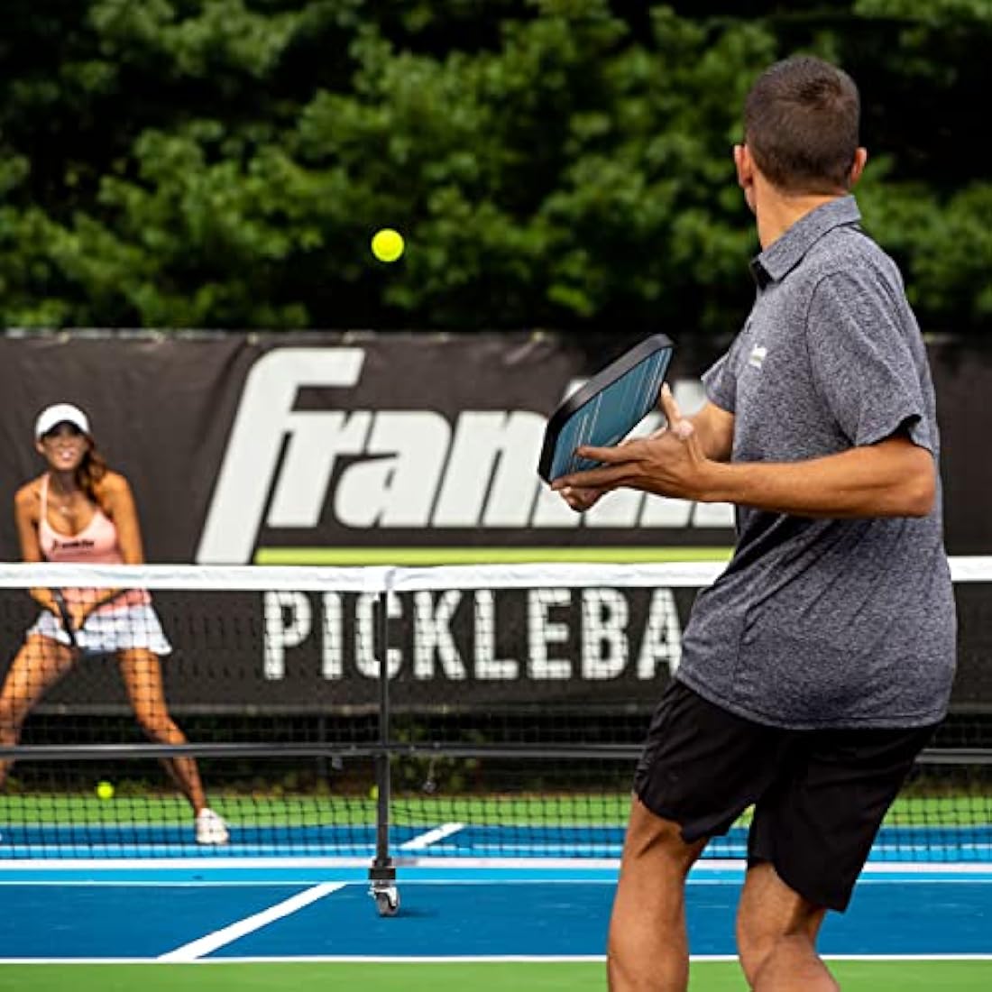 Franklin Sports Portable Pickleball Net – Official Size & Easy Assembly