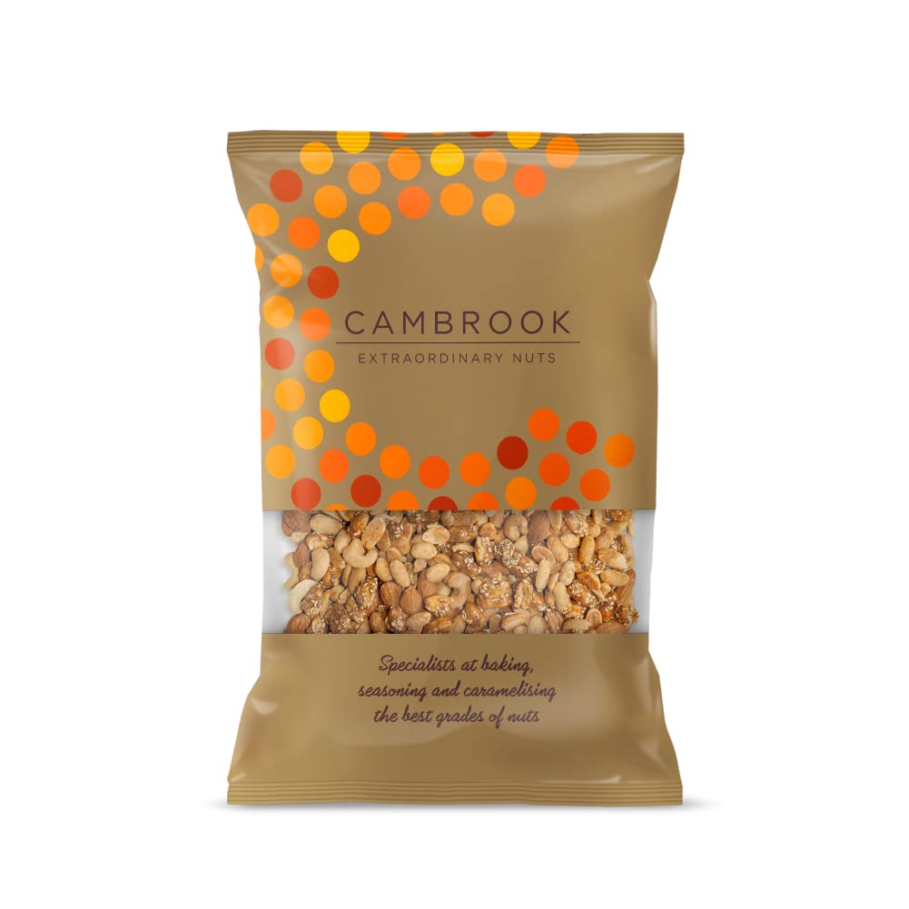 Cambrook Mix 7 Gourmet Mixed Nuts – Sweet Chilli & Caramelised, 1kg