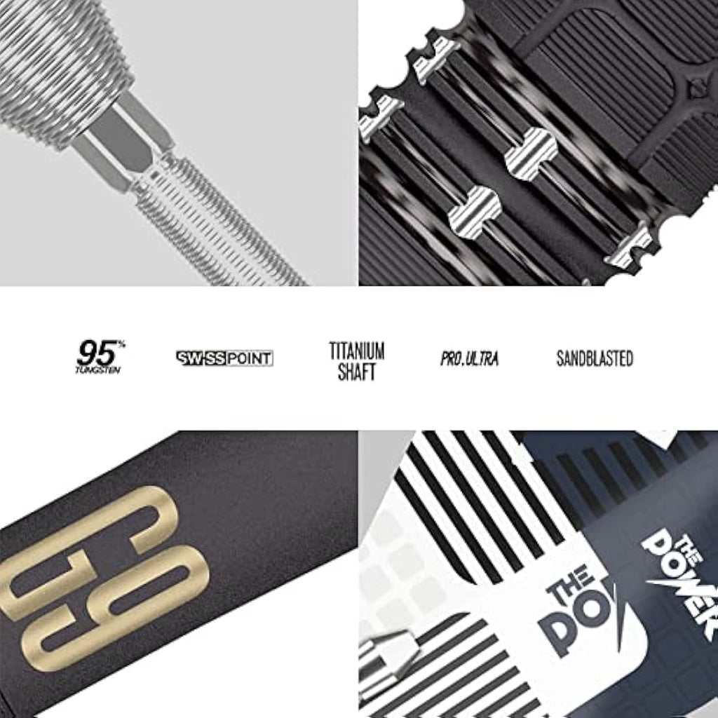 Target Darts Phil Taylor Power 9-Five Gen 9 | 95% Tungsten Steel Tip