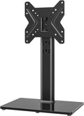 Jolof Store Universal Swivel TV Stand for 19-43 Inch TVs | Tempered Glass