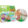 Zimpli Kids Slime Baff 4 Pack – Purple & Green Biodegradable Bath Toy