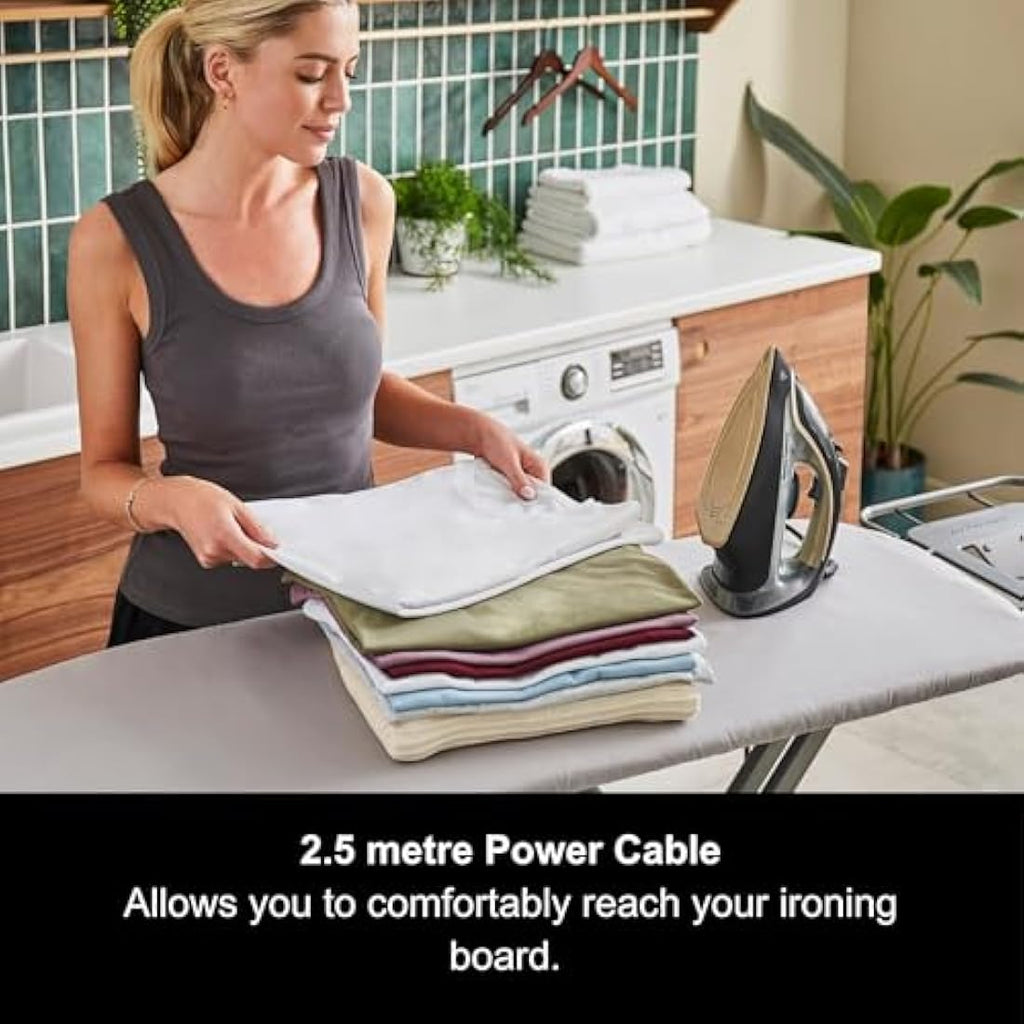 Morphy Richards Crystal Clear Steam Iron – 120g Boost & Auto Shut-Off