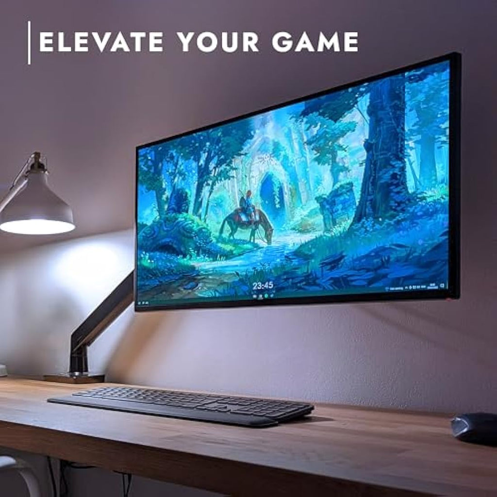 Invision MX450 Gas Spring Monitor Arm for 24-40 Inch Screens | VESA Mount