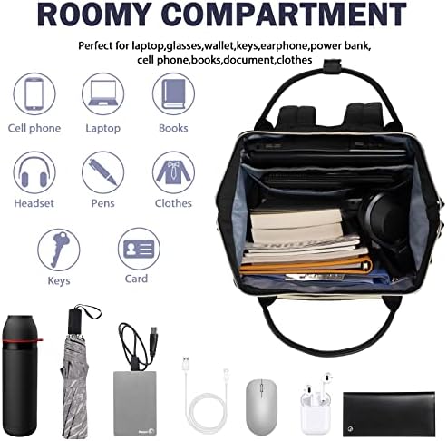 VANKEAN 17.3 Inch Laptop Backpack | Waterproof RFID Travel Daypack