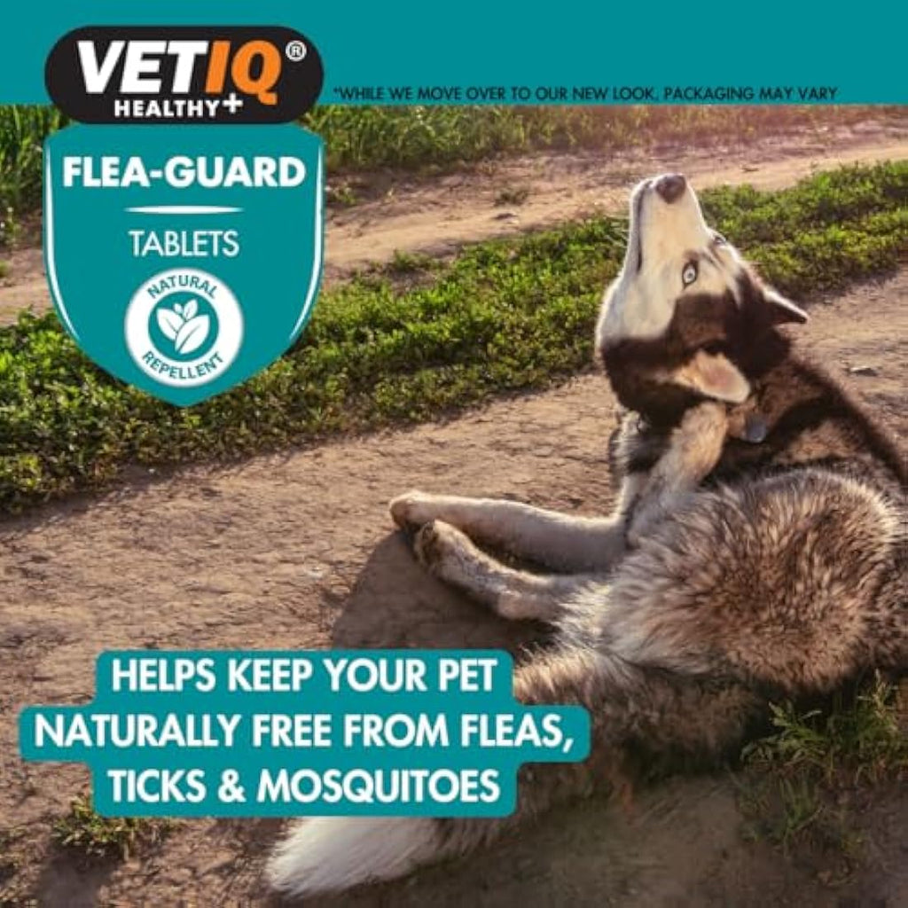 VETIQ Flea-Guard Natural Repellent for Cats & Dogs – 90 Tablets