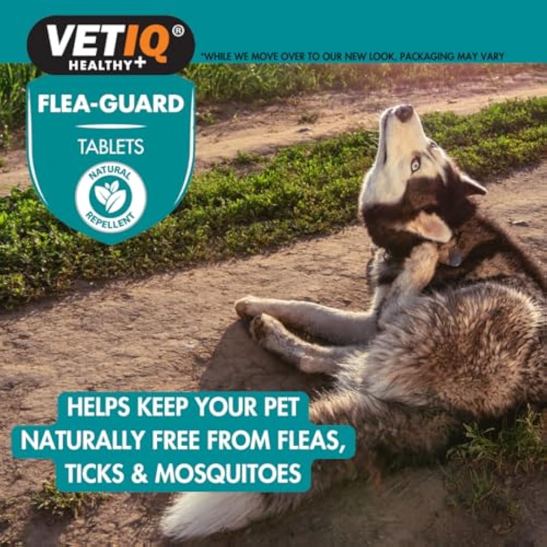 VETIQ Flea-Guard Natural Repellent for Cats & Dogs – 90 Tablets