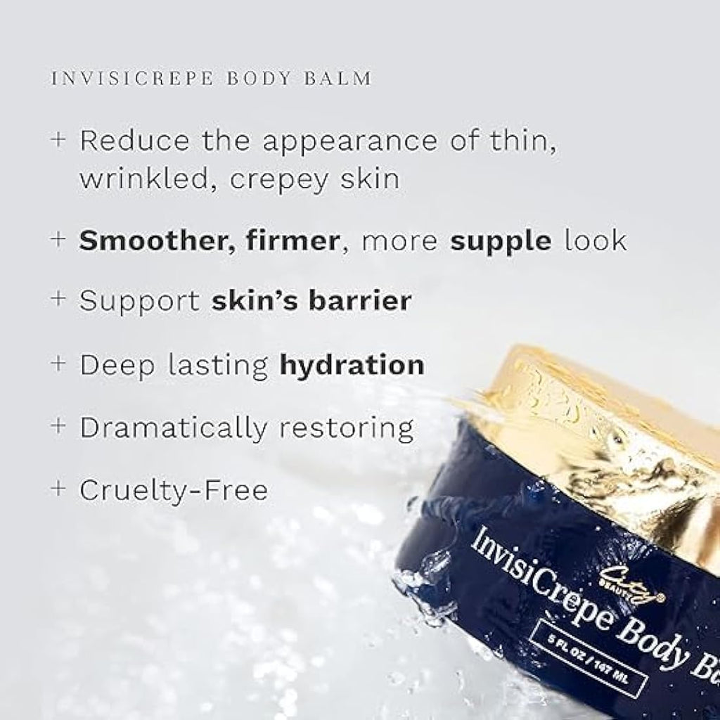City Beauty InvisiCrepe Body Balm – Firming & Tightening Anti-Aging Lotion