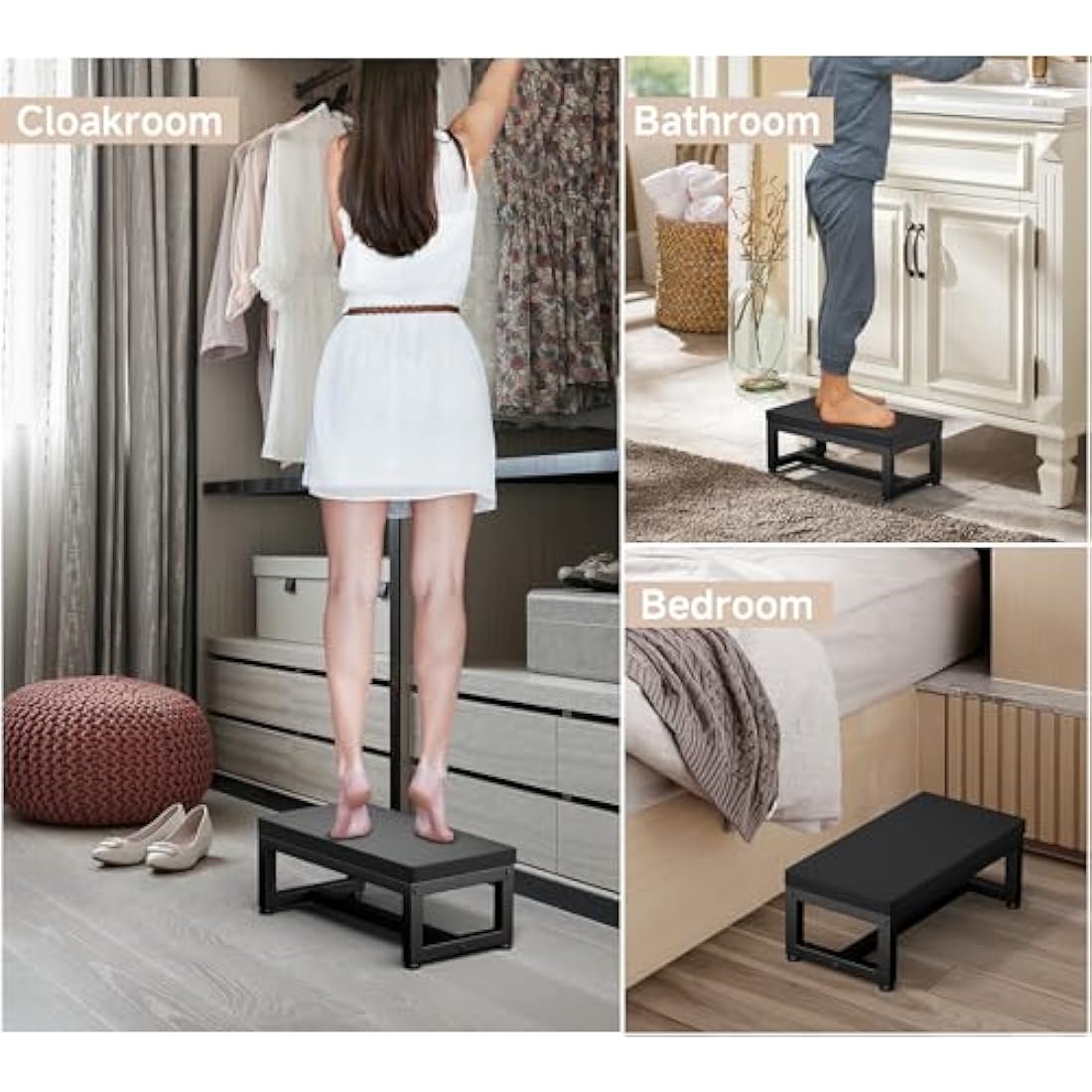 Heavy Duty HDPE Step Stool – Waterproof Non-Slip Footrest