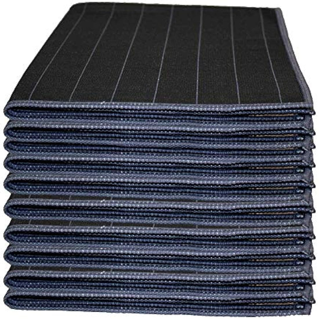 Muxel Carbon Glas-Poliertuch Set – 10er Pack Bambus Mikrofasertücher