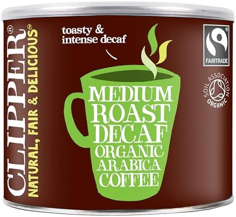 Clipper Organic Decaf Arabica Instant Coffee – Medium Roast 500g