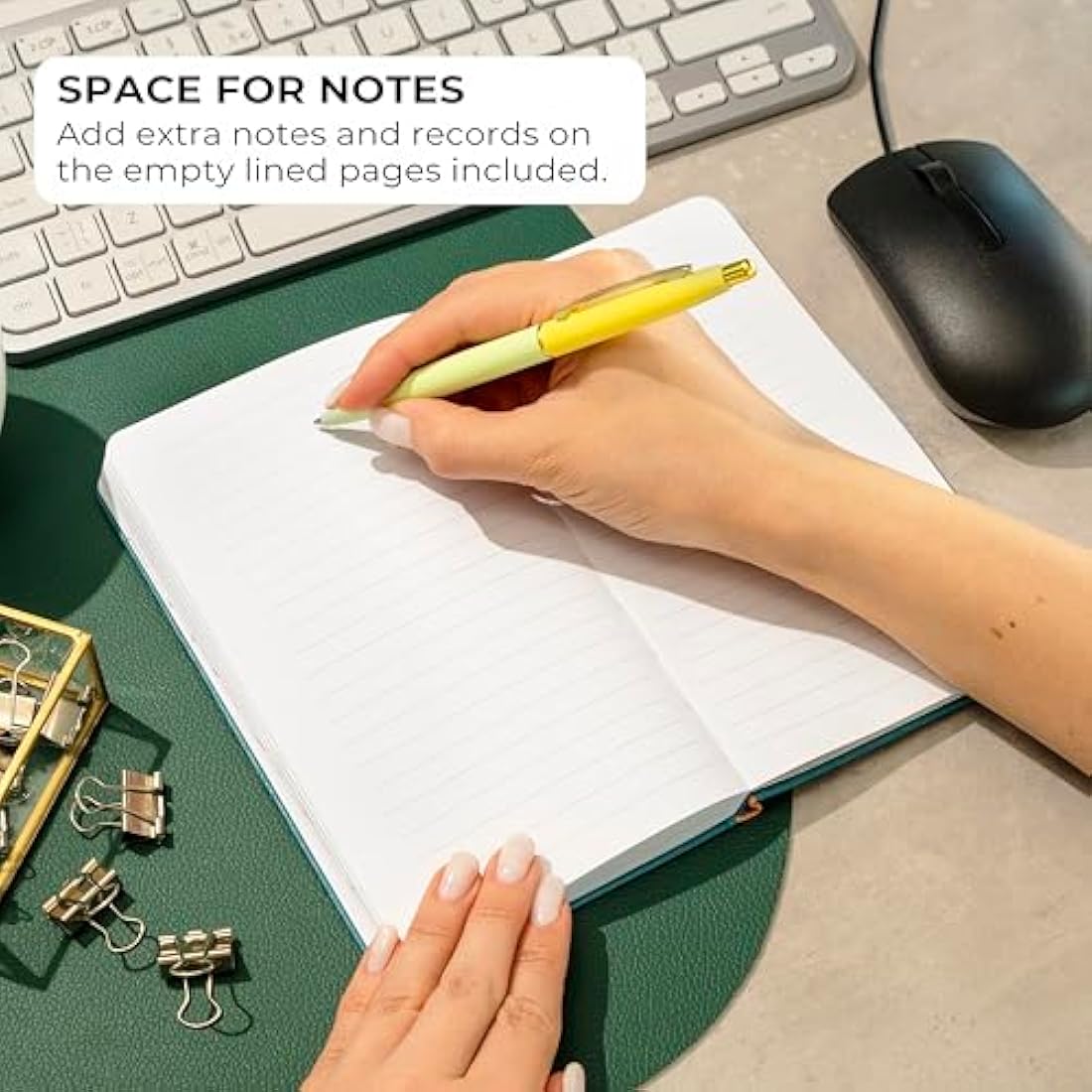 Clever Fox Password Book 2nd Edition - Hardcover Organizer, Dark Teal