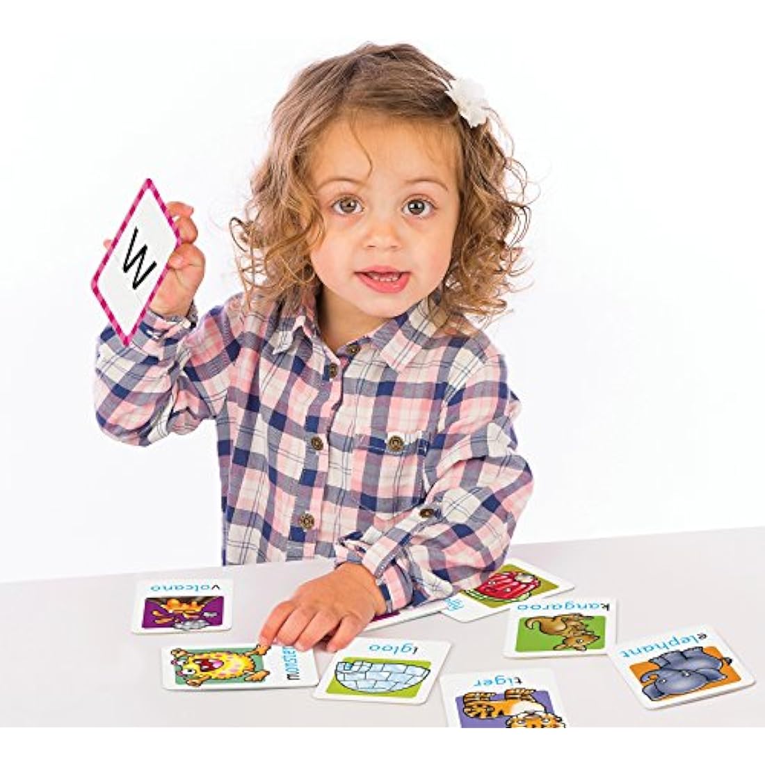 Orchard Toys Alphabet Flashcards | Double-Sided Phonics Cards for Kids