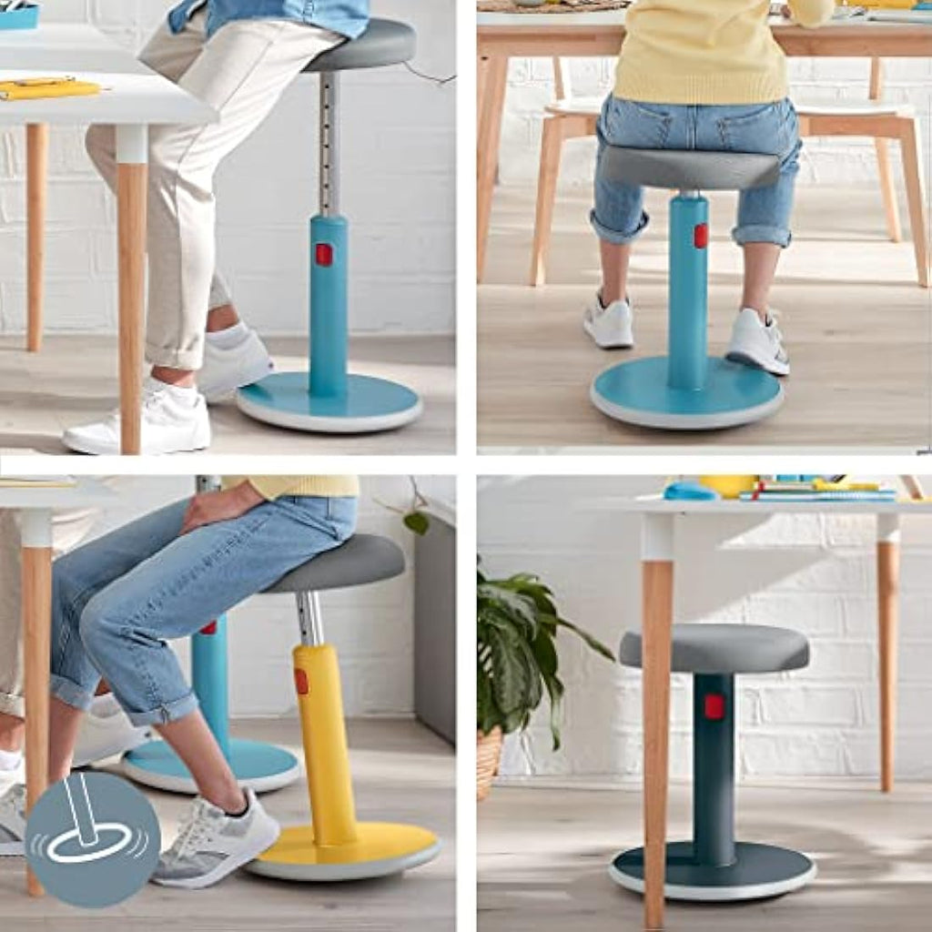 Leitz Ergo Cosy Active Stool – Ergonomic Height Adjustable Wobble Chair