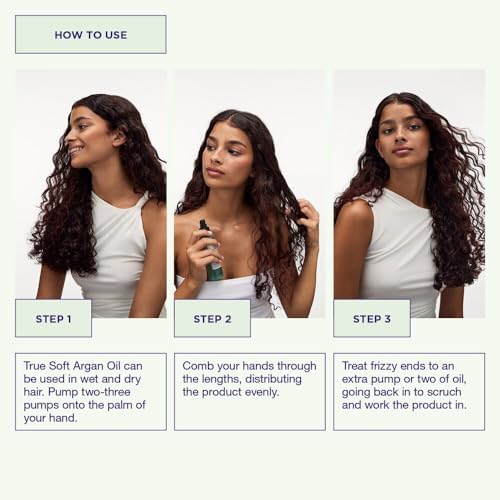 Maria Nila True Soft Shampoo | Argan Oil for Dry Hair | 100% Vegan