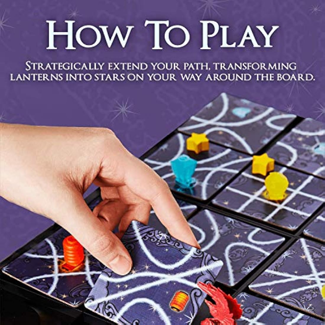 Tsuro: Phoenix Rising Strategy Board Game – Fantasy Multiplayer Game