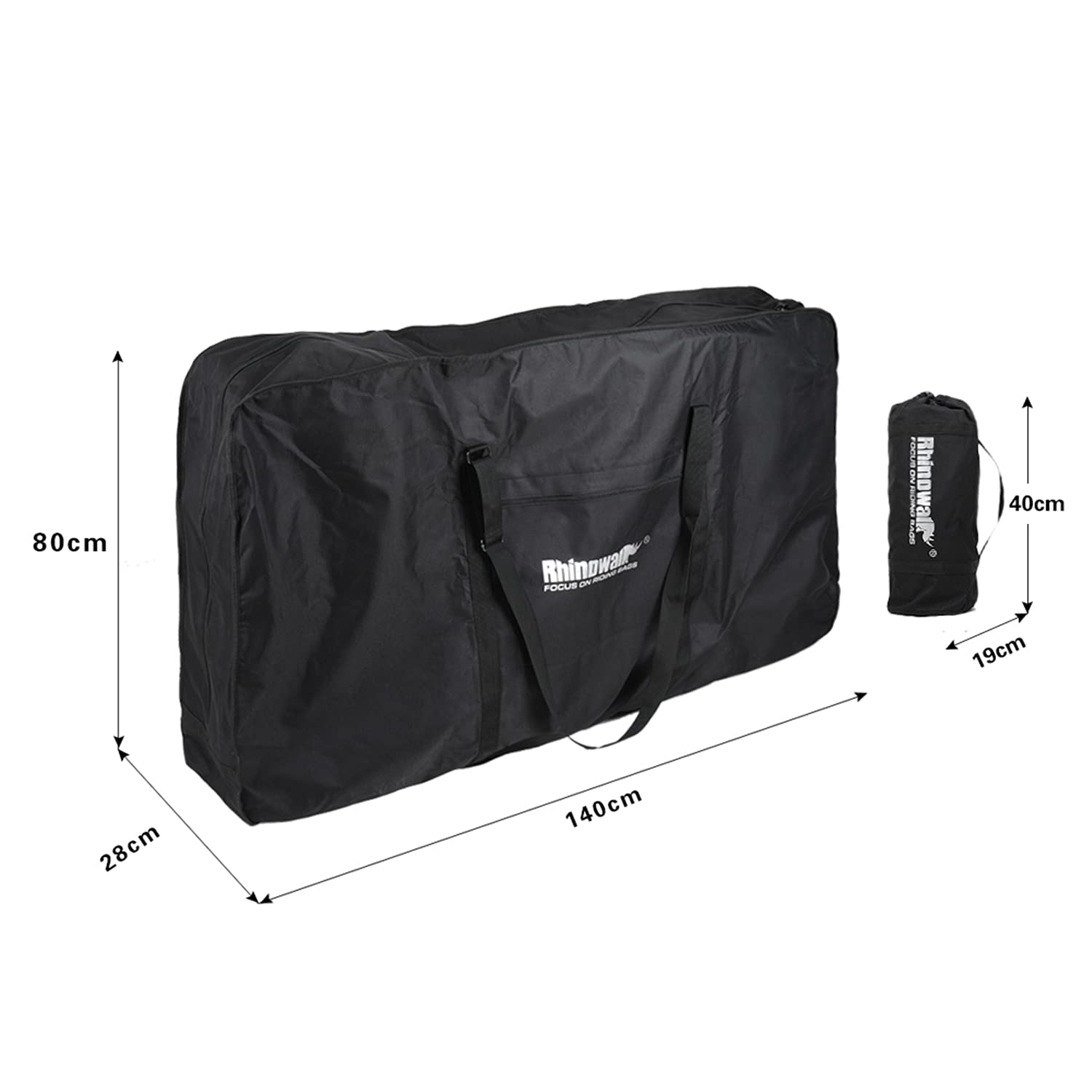 SUNTTELF Bike Carry Bag – 600D Oxford Travel Case for 26-29 inch Bicycles