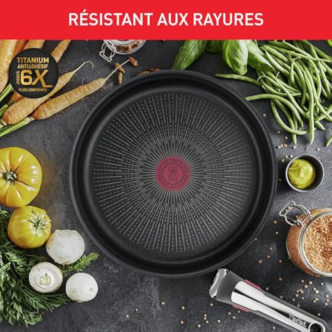 Tefal Ingenio Unlimited ON 13-Piece Non-Stick Induction Pan Set
