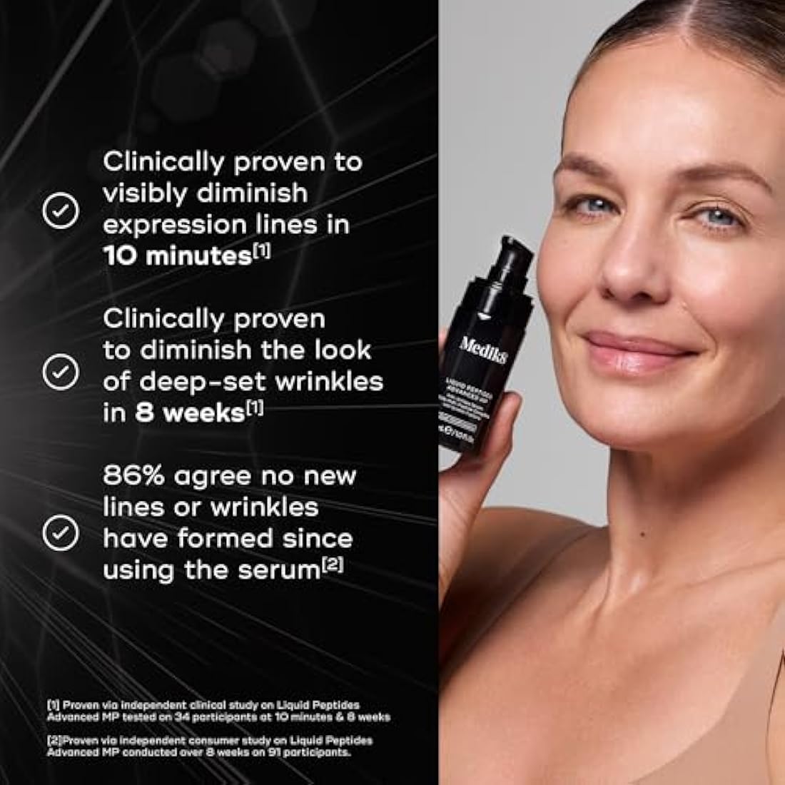 Medik8 Liquid Peptides – Anti-Aging Firming Serum with 30% Complex