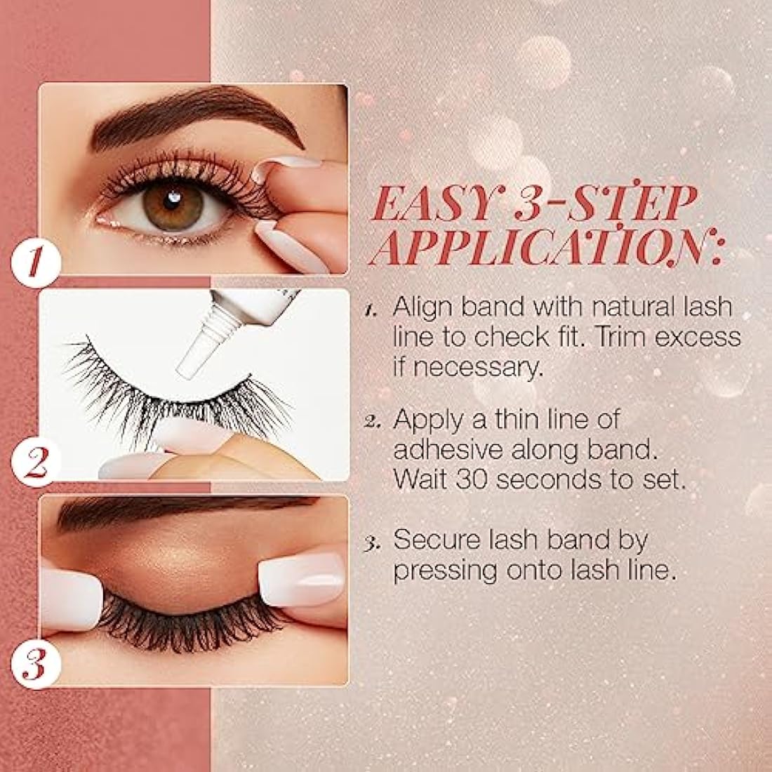 Ardell Naked Lash 422 | Natural Wispy False Eyelashes Multipack - 4 Pairs