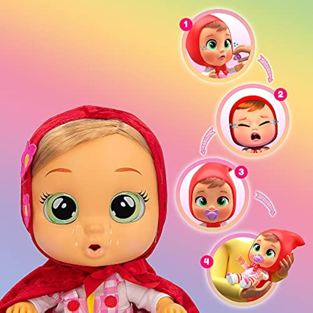 Bebés Llorones Scarlet – Muñeca Interactiva de Juguete para Niñas