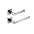 YIGUANXIN 2-Piece Matte Black Stainless Steel Bathroom Hardware Set