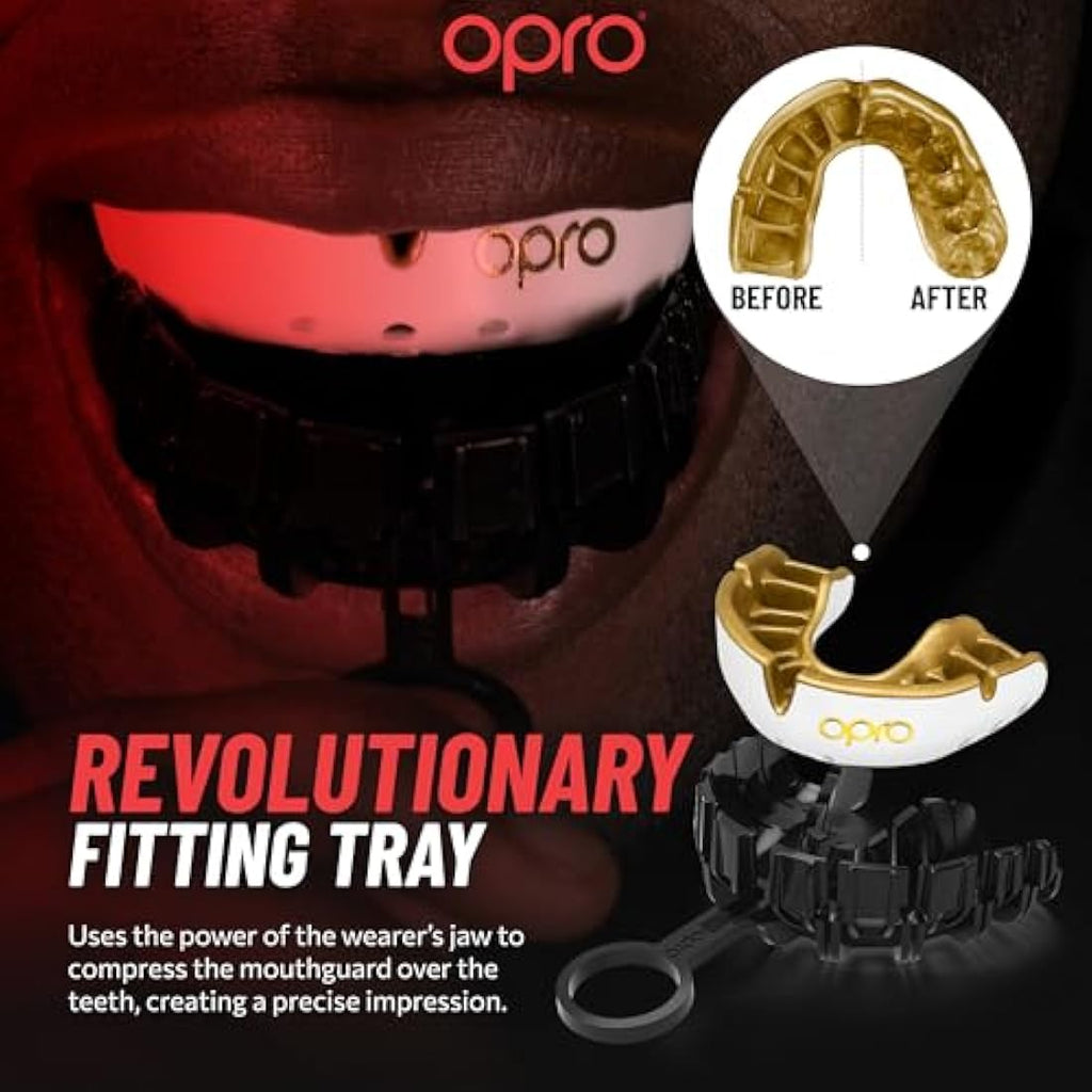OPRO Gold Level Mouthguard – Premium Fit Gum Shield for Sports