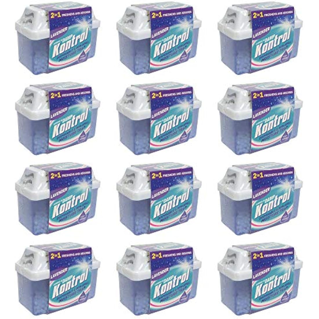 Jolof Store Mini Kontrol Moisture Trap – 12 Pack Portable Dehumidifier