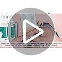 Jolof Store RJ45 Pass Through Crimper Tool Kit for Cat5 Cat5e Cat6 Cat6a