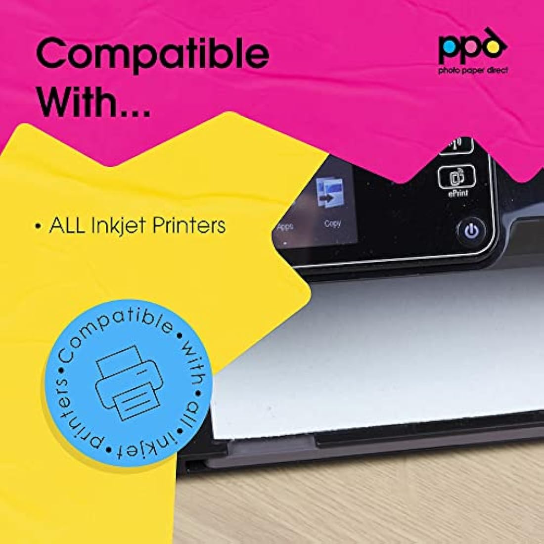 PPD A3 Inkjet Fine Art Watercolour Paper - 240gsm Archival Matt (25 Sheets)