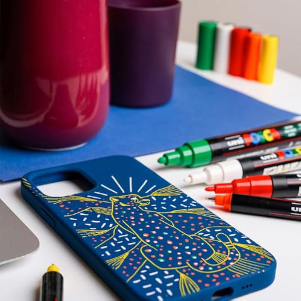 Posca Paint Markers | Multi-Surface Water-Based Pens | Set of 24
