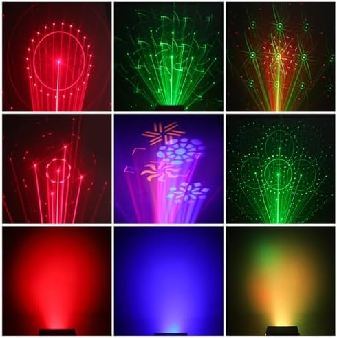 Boricalat 16-Eye LED Stage Lights | DMX512 Sound Activated DJ Strobe