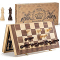 ASNEY 15 Inch Magnetic Wooden Chess Set | Staunton Tournament Board