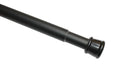 GARDINIA Tension Rod | Extendable Matte Black Metal Pole | 90-140 cm