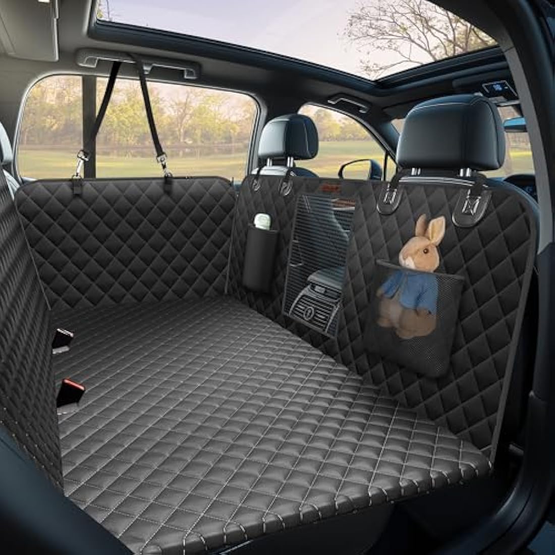Alfheim Dog Back Seat Extender – 180kg Waterproof Hard Bottom Hammock