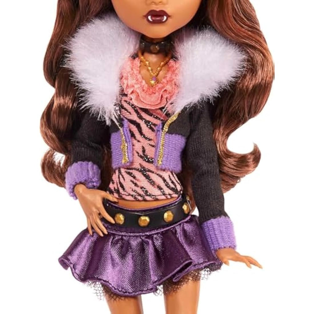 Monster High Clawdeen Wolf Boo-Riginal Creeproduction Doll with Stand
