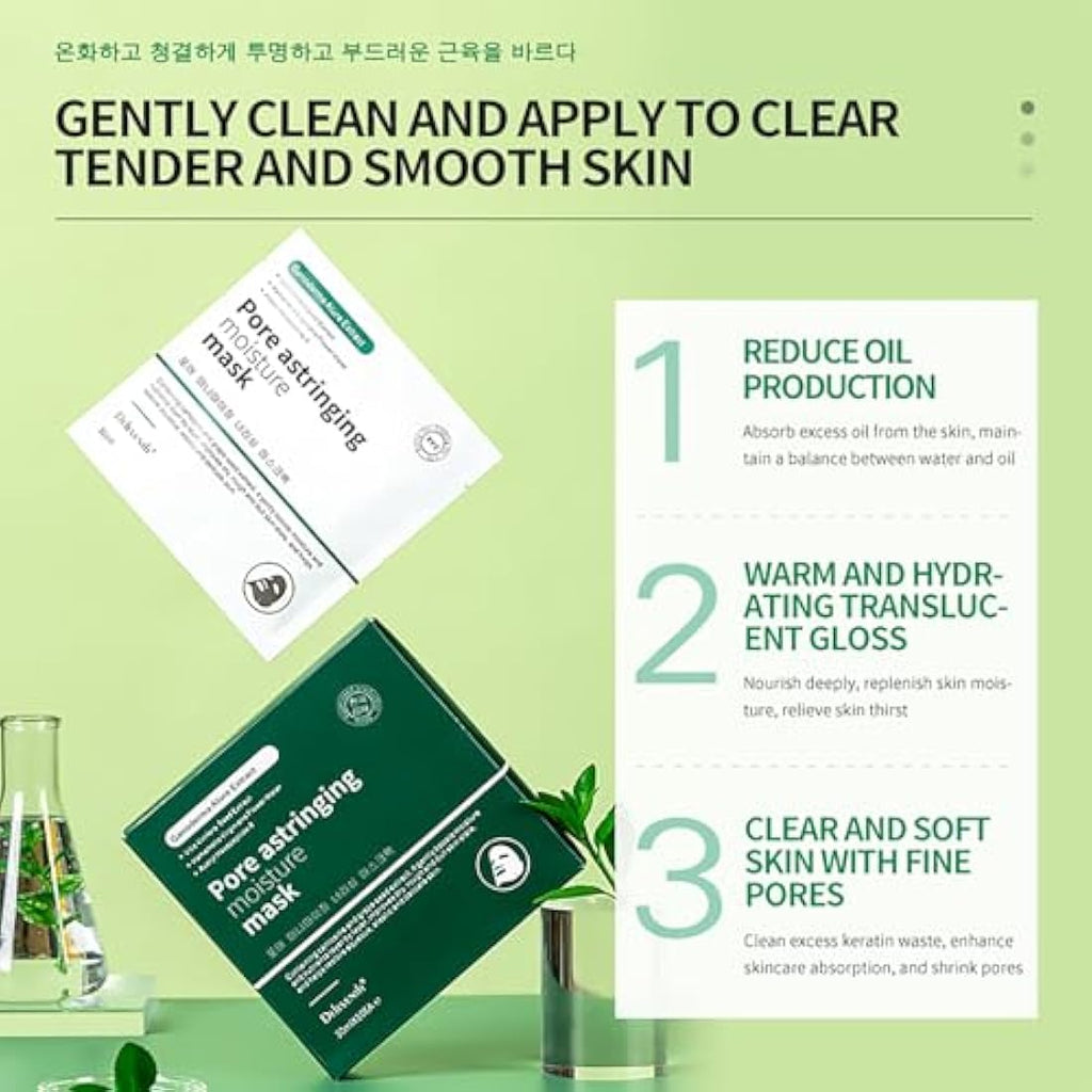 DEleventh Lactobionic Acid Facial Mask - Deep Cleansing & Pore Shrinking