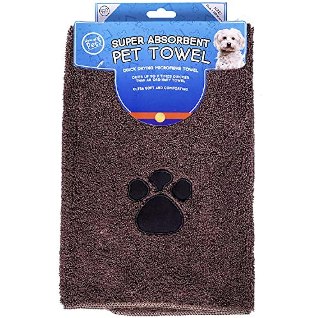 Jolof Store Microfibre Dog Towels – Super Absorbent & Quick Dry, 2 Pack