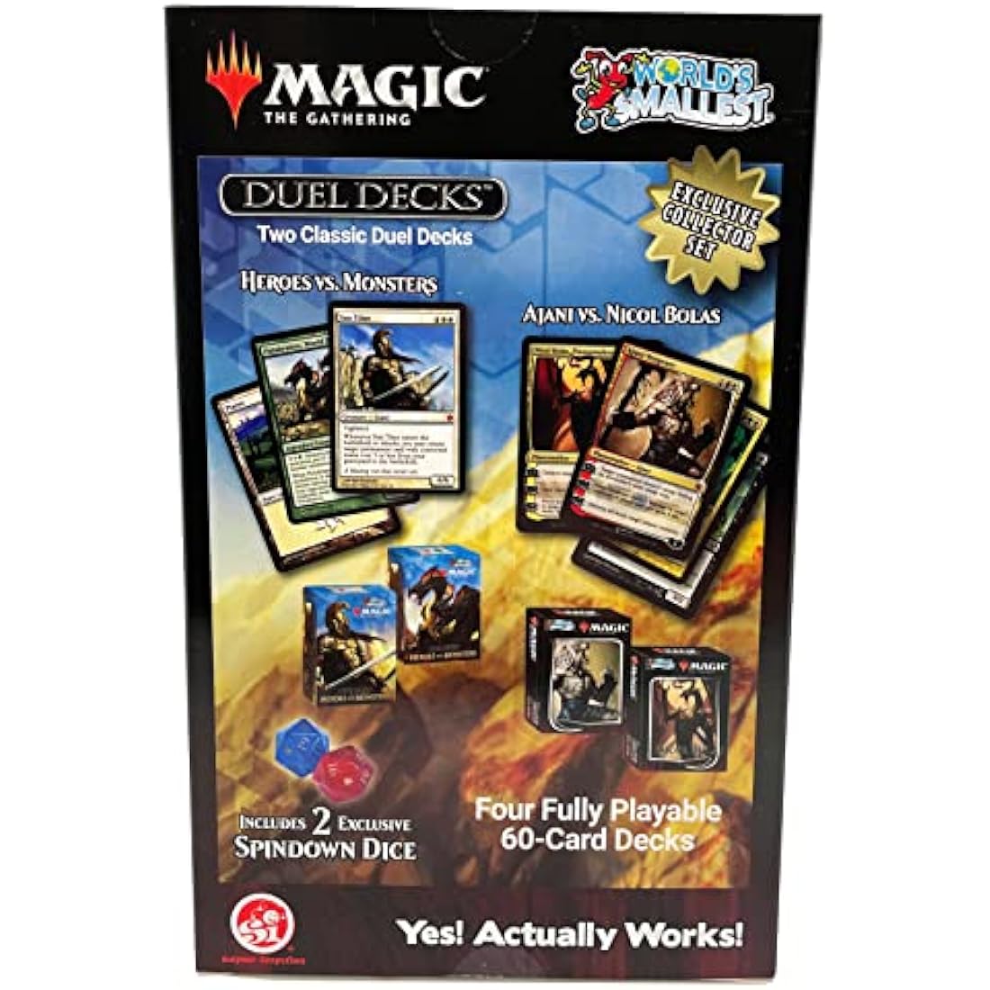 World's Smallest Magic: The Gathering Duel Decks Collector Set