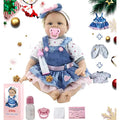 ZIYIUI Reborn Baby Doll | 22-Inch Realistic Soft Silicone Vinyl Toy