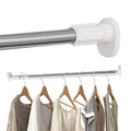 Hershii No-Drill Expandable Shower Curtain Tension Rod - 25.4mm Steel