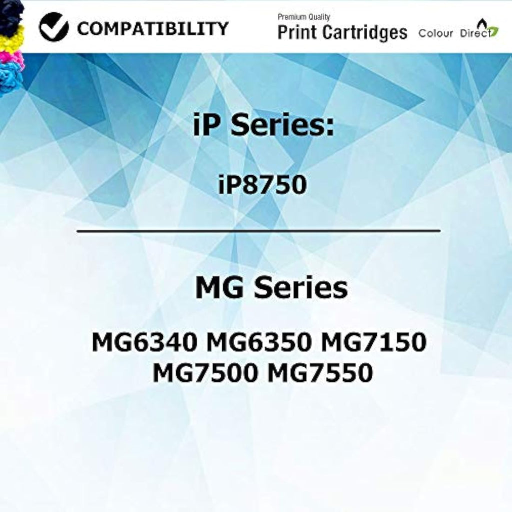 Colour Direct Compatible Ink for Canon PGI-550XL CLI-551XL – 36 Pack