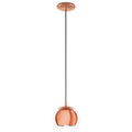 EGLO Rocamar Pendant Lamp – Copper Metal & Glass Hanging Light
